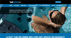Desktop Screenshot of hottubsinc.com